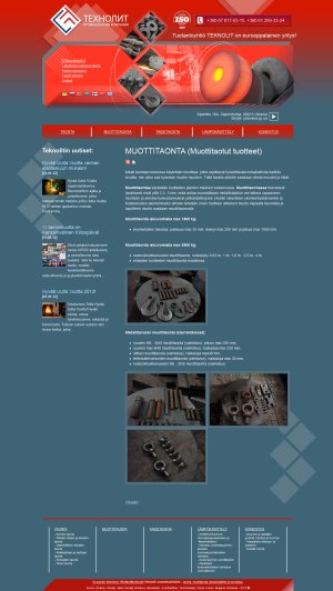 Taonta, muottitaonta, lämpökäsittely ja koneistus Teknolitiltä - создание сайтов PerfectWork.NET